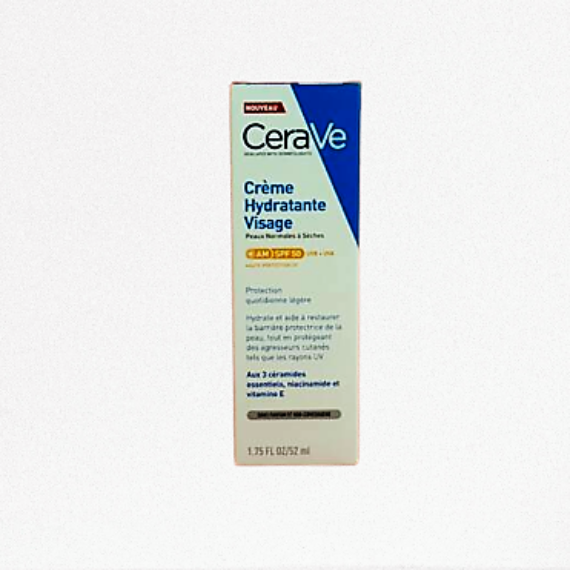 CeraVe hidratáló arckrém SPF50 fényvédelemmel