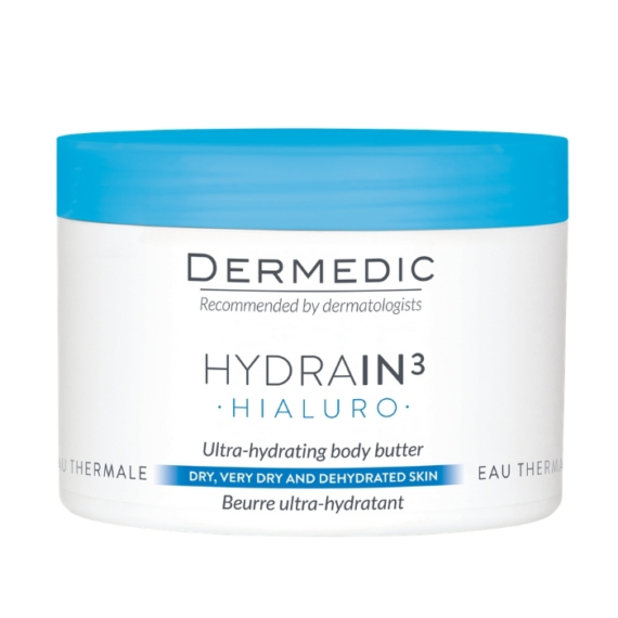 DERMEDIC Hydrain3 testvaj ultra hidratáló