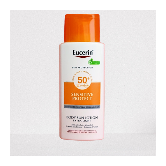 Eucerin Sun naptej extra könnyű SPF50+