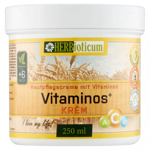 Herbioticum Vitaminos bőrtápláló krém 250ml