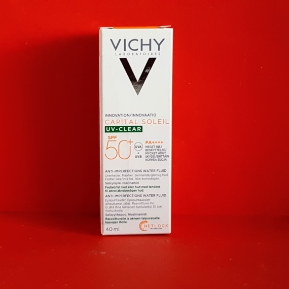 Vichy Capital Soleil napvédő UV -CLEAR SPF50+  40ml