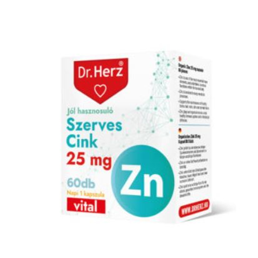 Dr.Herz Szerves Cink tabletta 60db